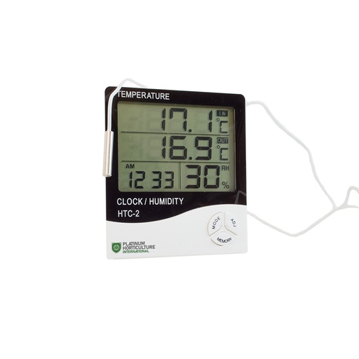 [C8DMH11136] Thermo-Hygrometer large screen with probe
